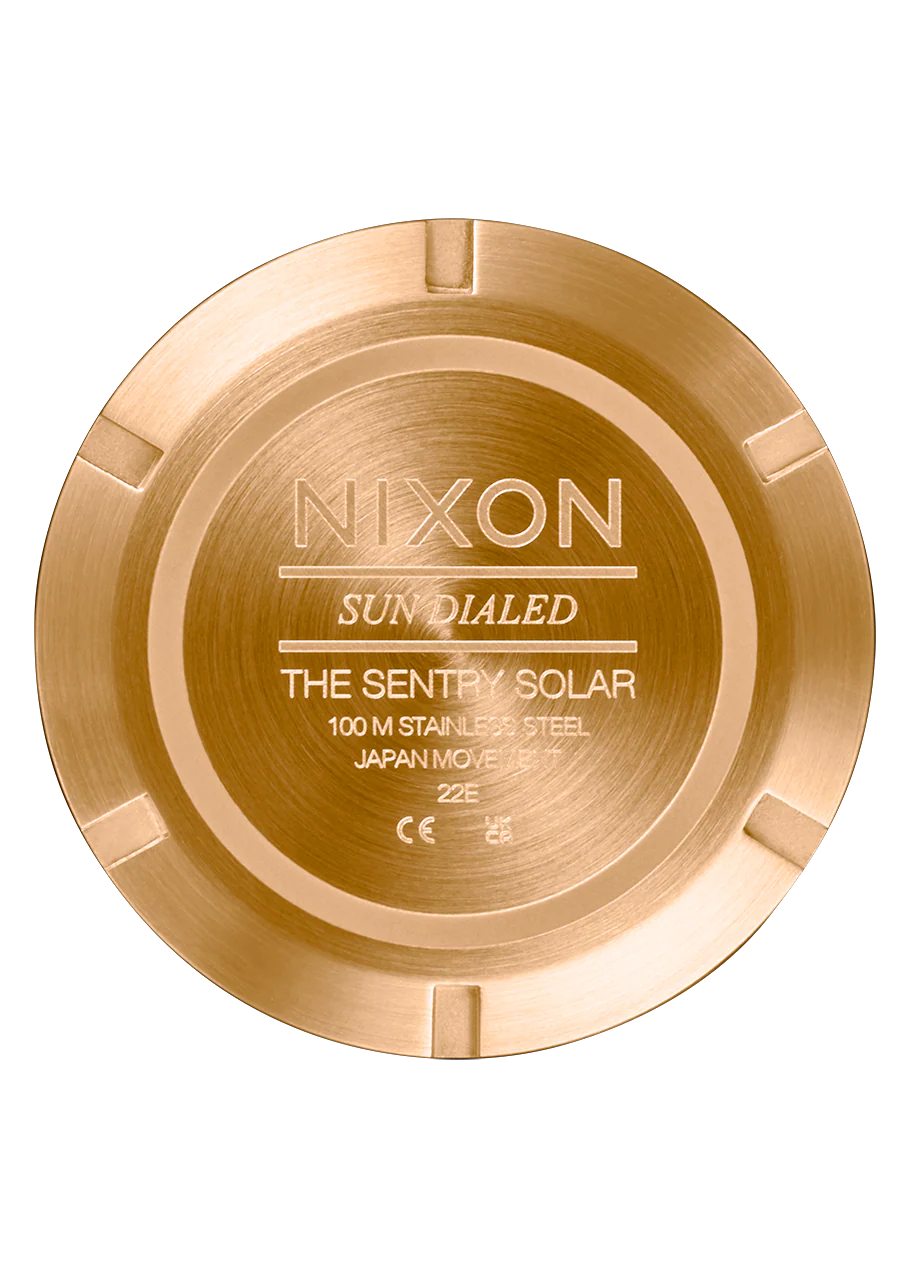 NIXON Sentry Solar Stainless Steel Watch - Image 5