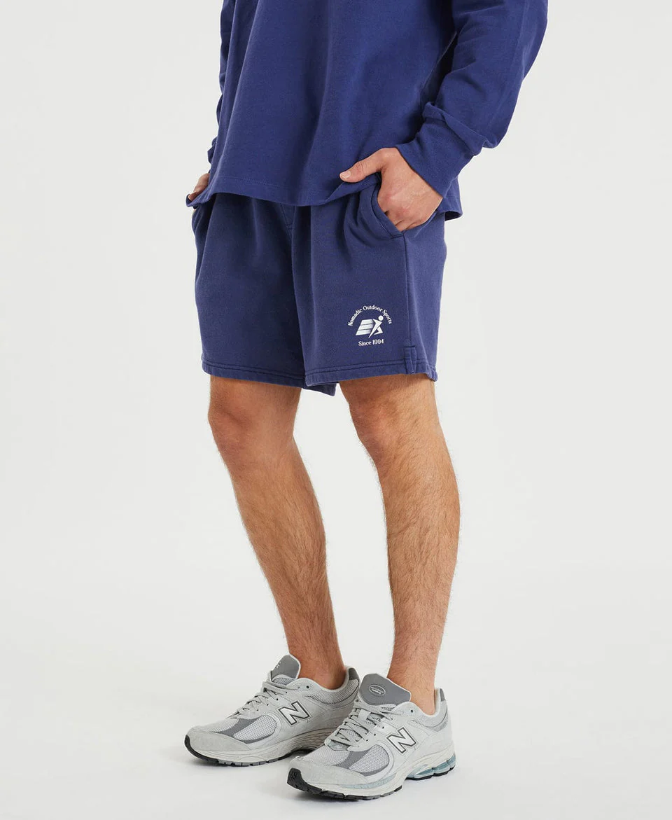 NOMADIC PARADISE Academy Track Shorts - Pigment Patriot Blue - Image 5