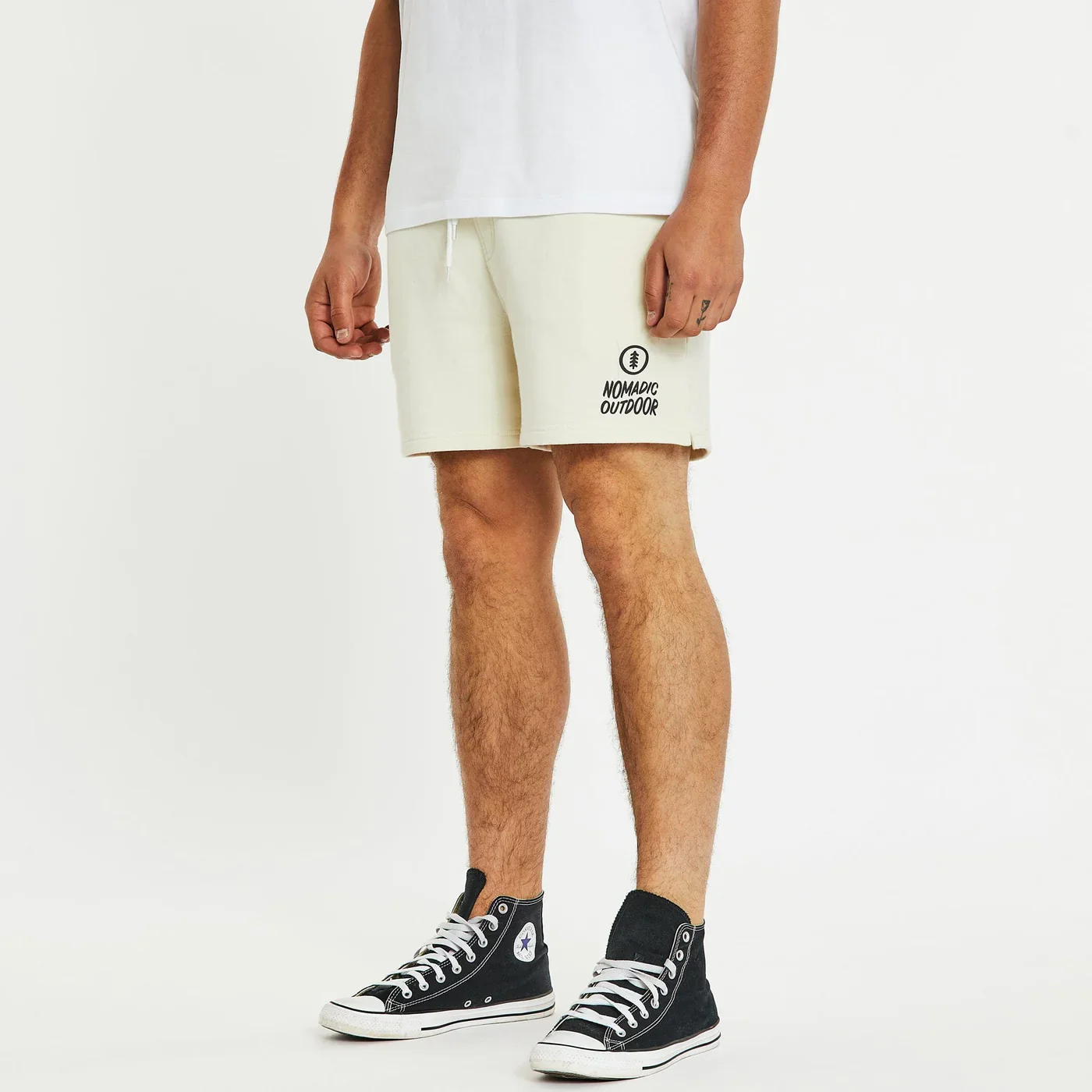 Nomadic PARADISE Calabar Heavy Trackshort - Off White