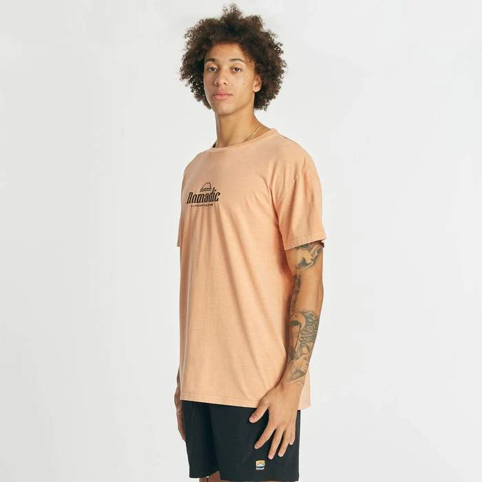 Nomadic Paradise Contest Relaxed Tee - Pigment Coral Sands - Image 3