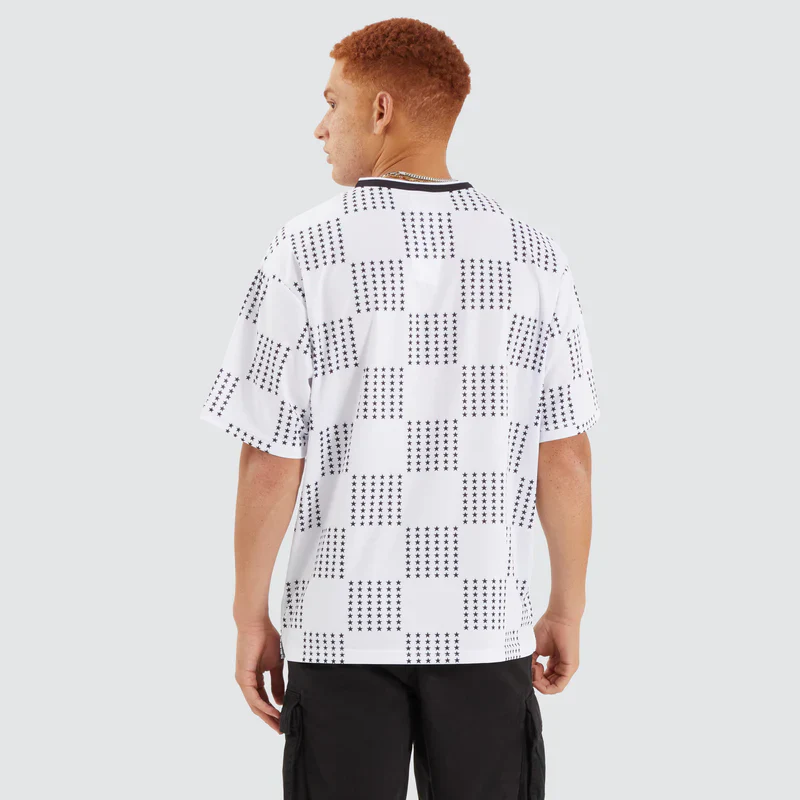 NENA AND PASADENA Division Football Jersey - Black/White Check - Image 2