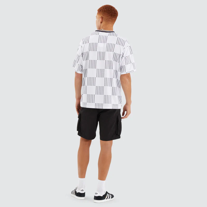 NENA AND PASADENA Division Football Jersey - Black/White Check - Image 4