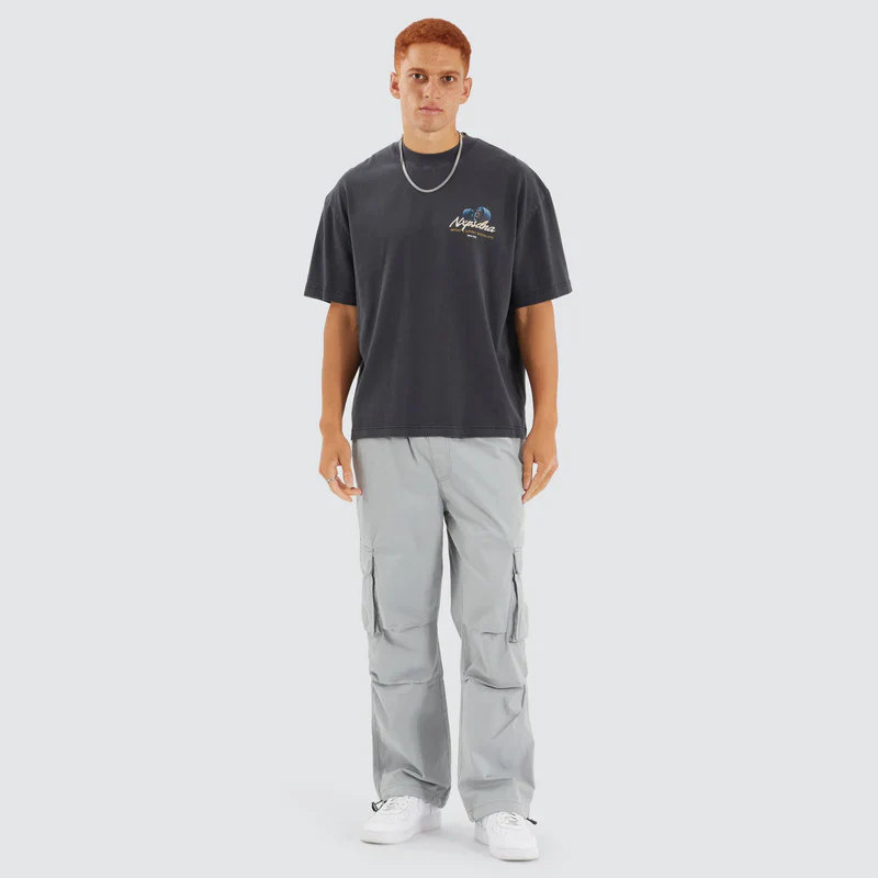 NENA AND PASADENA Quadrant Street Tee - Pigment Black - Image 2