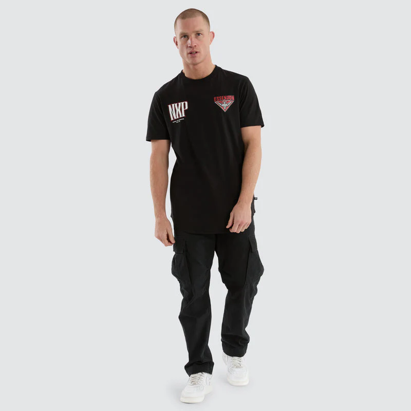 NXP x AFL Essendon Legend Tee - Jet Black - Image 3