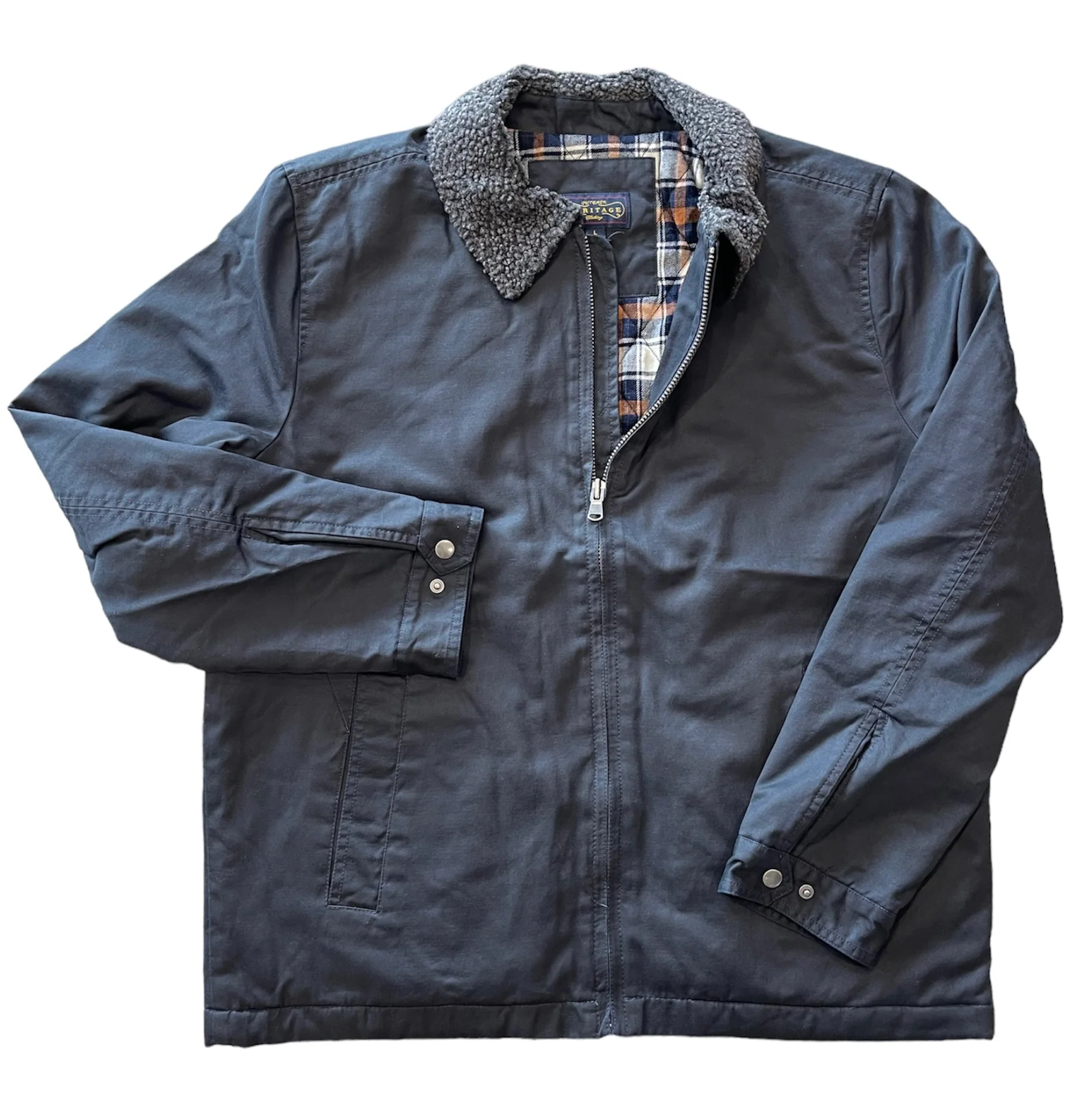 OUTBACK HERITAGE T36323 OILSKIN JACKET - Indigo