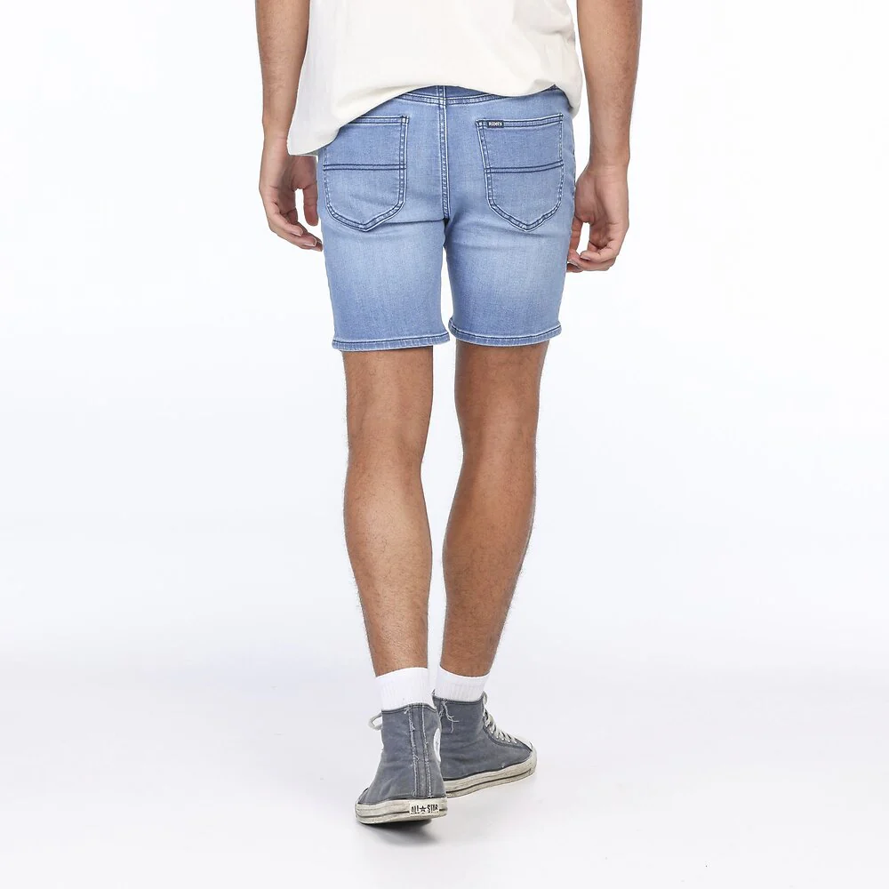 Riders R1 Skinny 501298 Denim Short - Wellspring Blue - Image 4