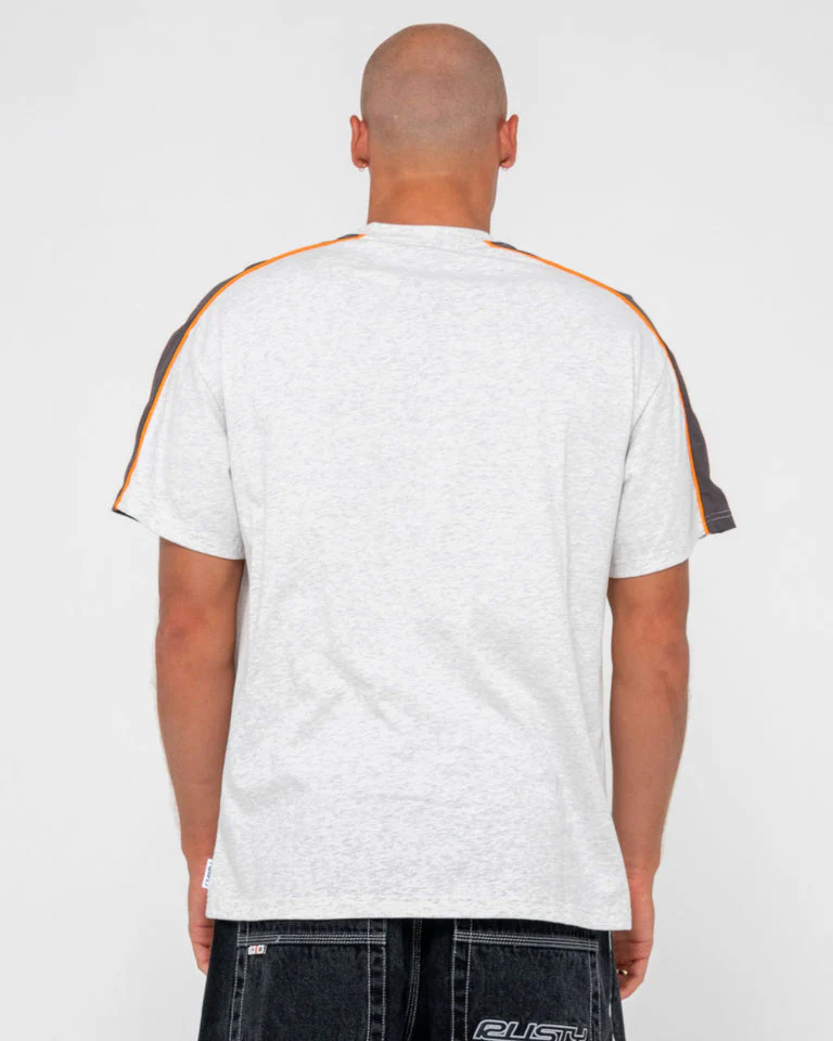 RUSTY Alonso Graphic Panel Tee - Ecru Marle - Image 4