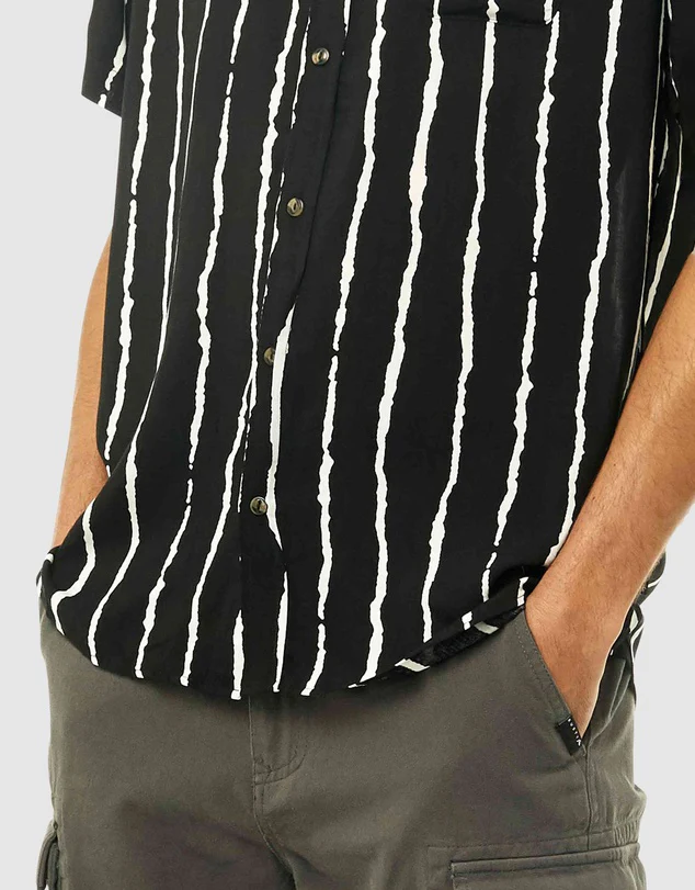 Rusty Block Out Short Sleeve Shirt - Image 3