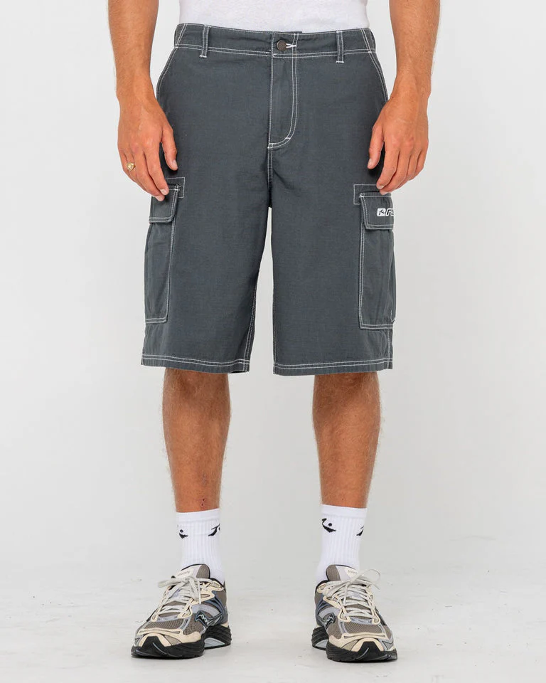 RUSTY COMMANDO RIPPA CARGO SHORT - Dark Sapphire - Image 2