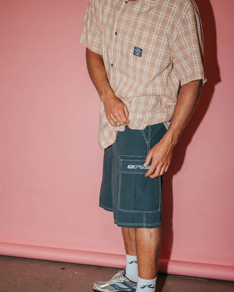 RUSTY COMMANDO RIPPA CARGO SHORT - Dark Sapphire - Image 5