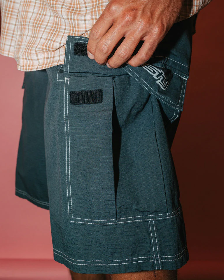 RUSTY COMMANDO RIPPA CARGO SHORT - Dark Sapphire - Image 7
