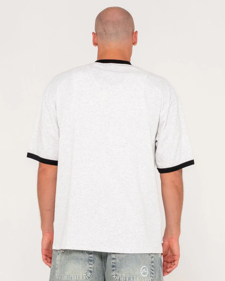 Rusty Dead Ringer Tee - Ecru Marle - Image 3