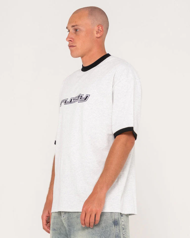 Rusty Dead Ringer Tee - Ecru Marle - Image 4