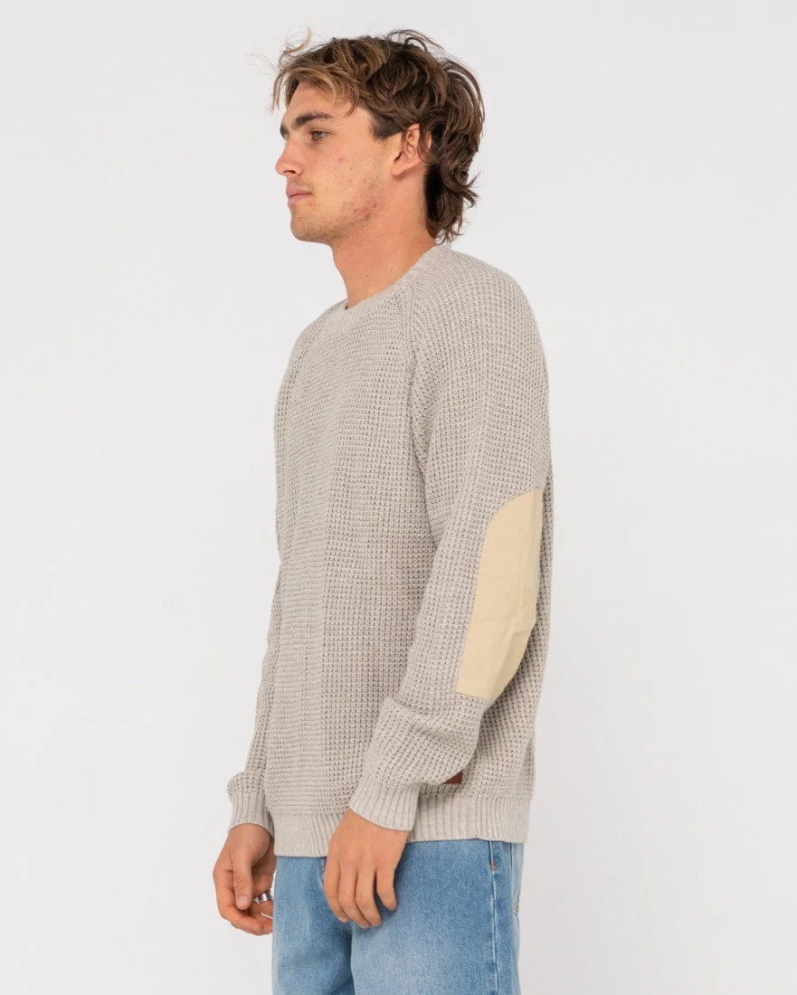 RUSTY Disposal Crew Neck Knit - Ecru - Image 3