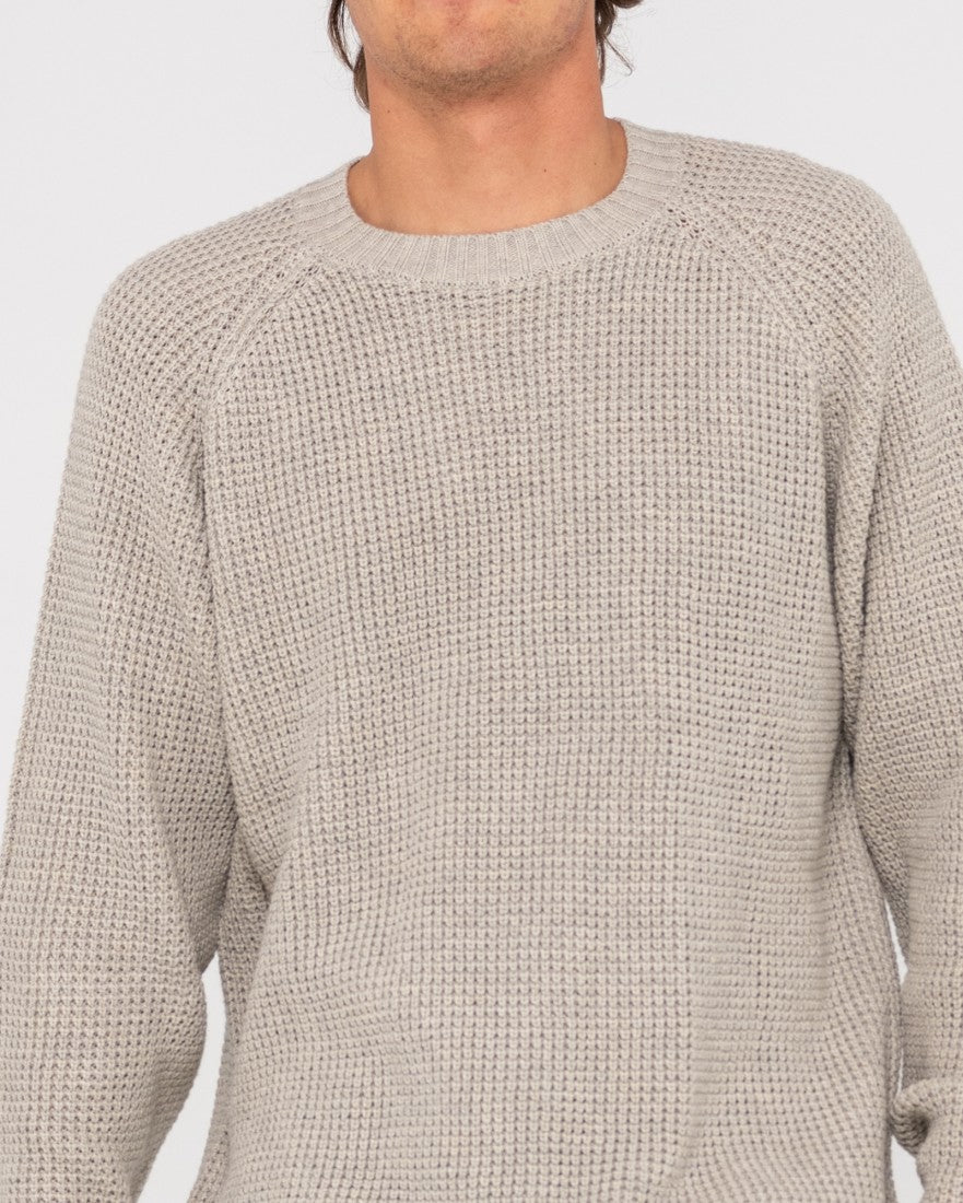 RUSTY Disposal Crew Neck Knit - Ecru - Image 4