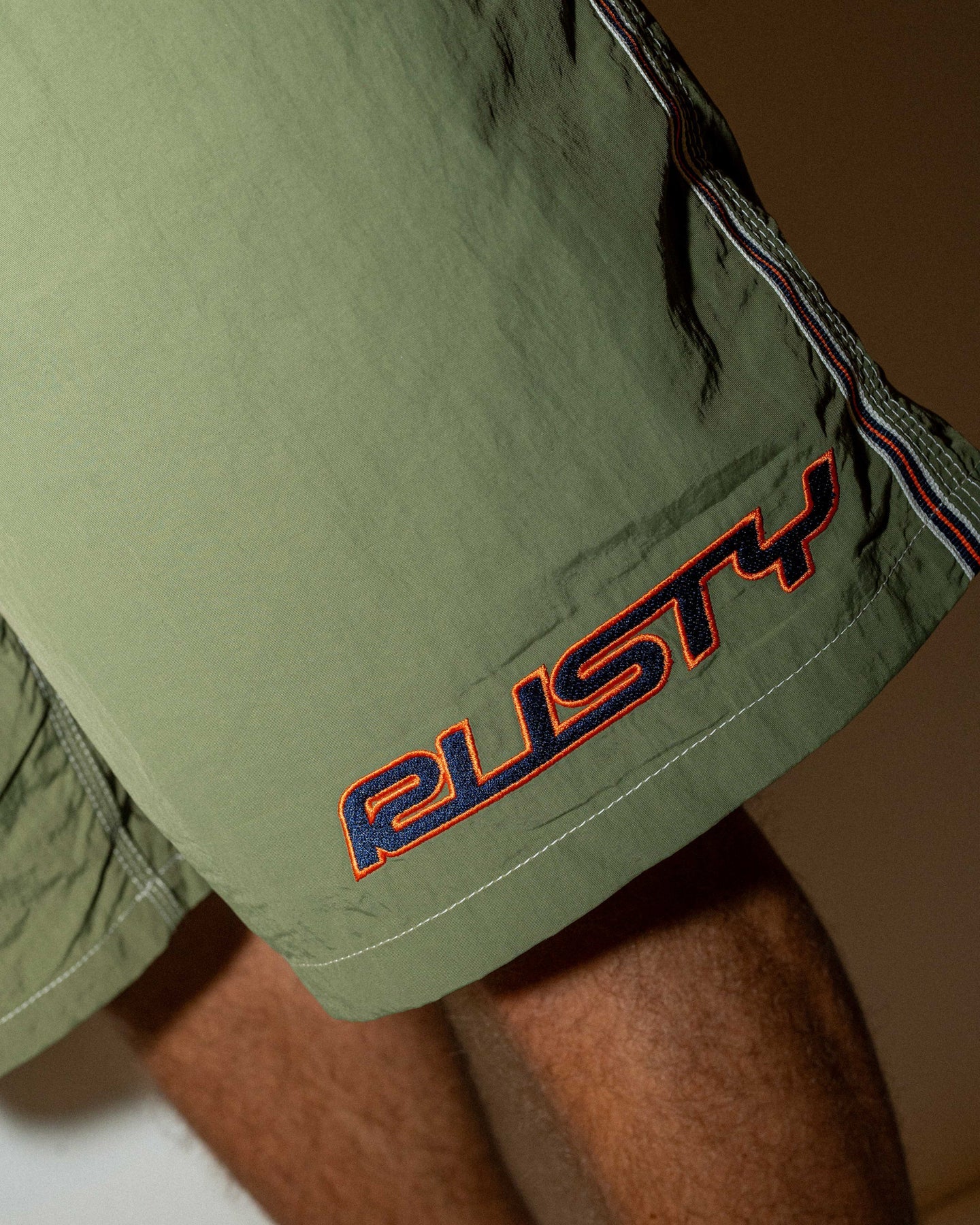 RUSTY Flip Daddy 22" Elastic Waist Boardshort - Savanna - Image 2