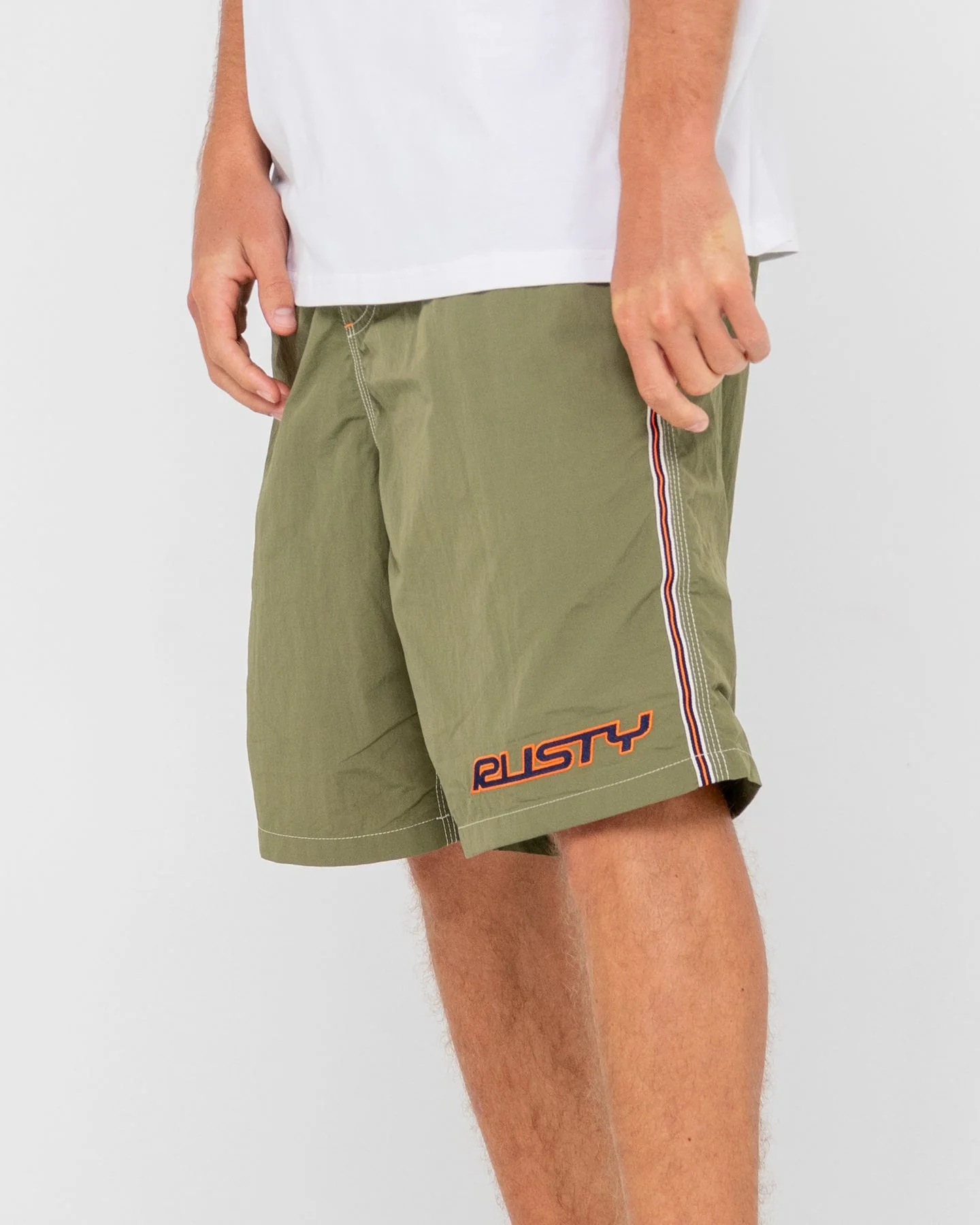 RUSTY Flip Daddy 22" Elastic Waist Boardshort - Savanna - Image 5