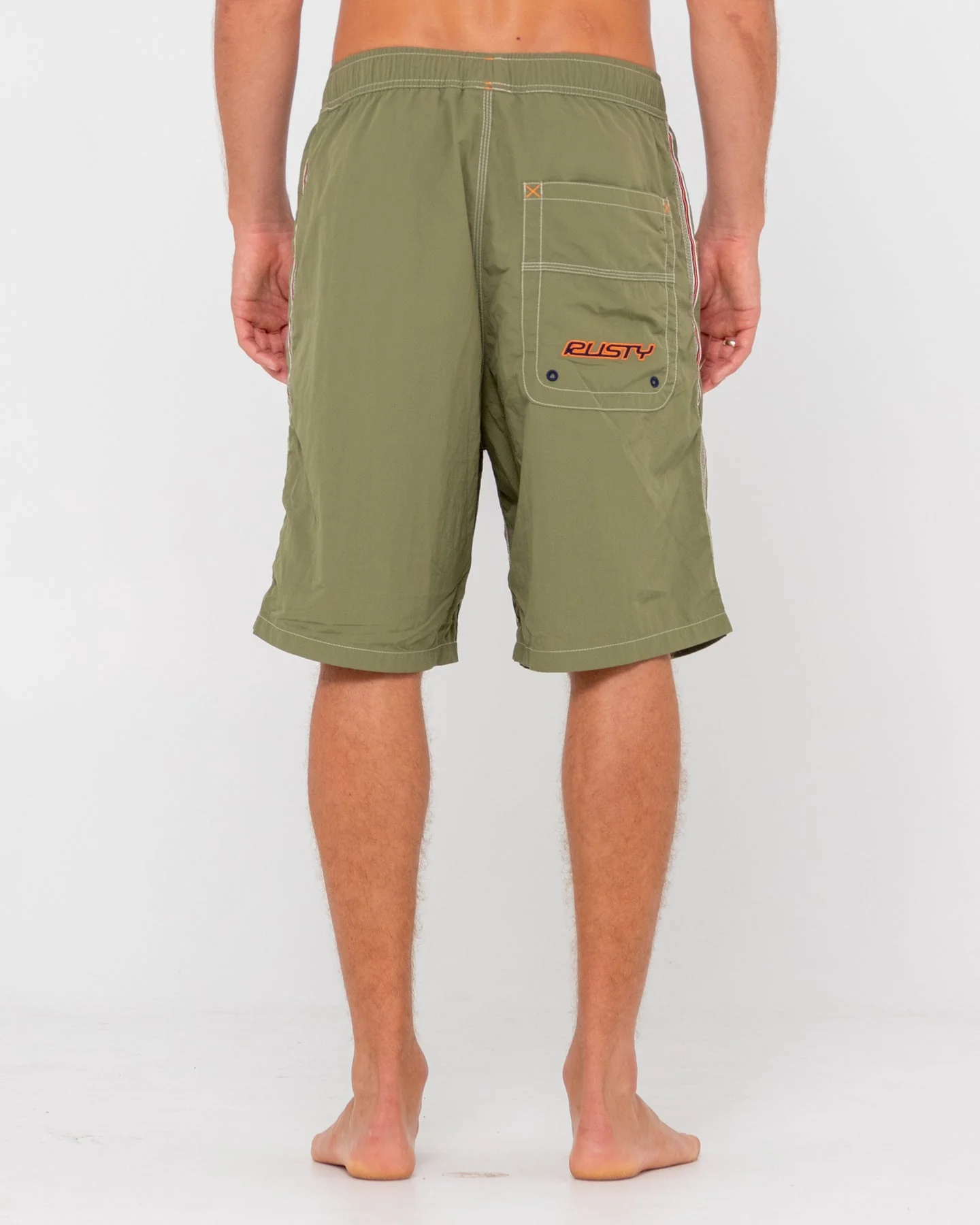 RUSTY Flip Daddy 22" Elastic Waist Boardshort - Savanna - Image 6
