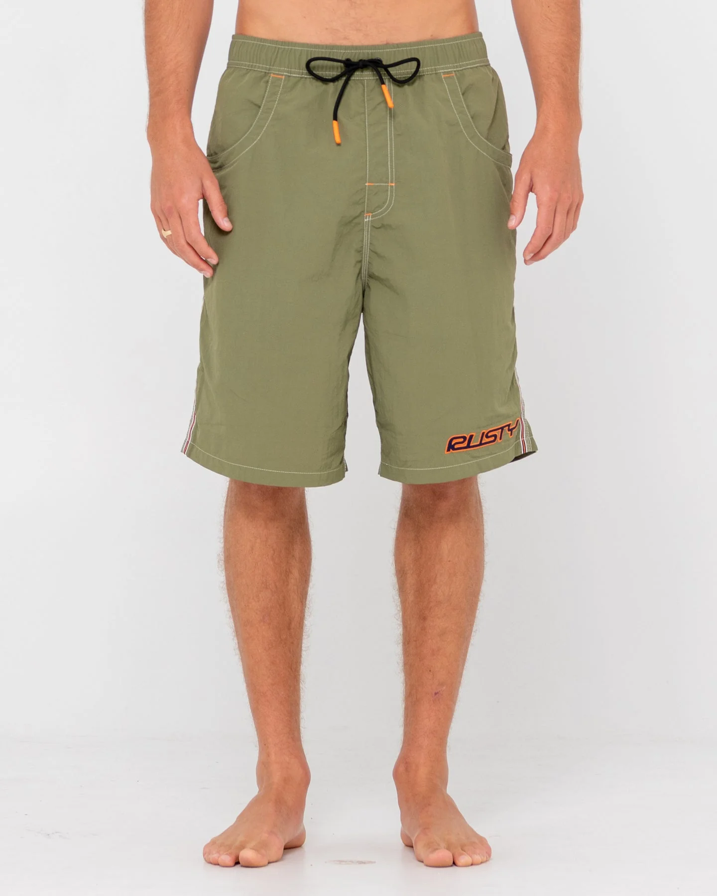 RUSTY Flip Daddy 22" Elastic Waist Boardshort - Savanna - Image 7
