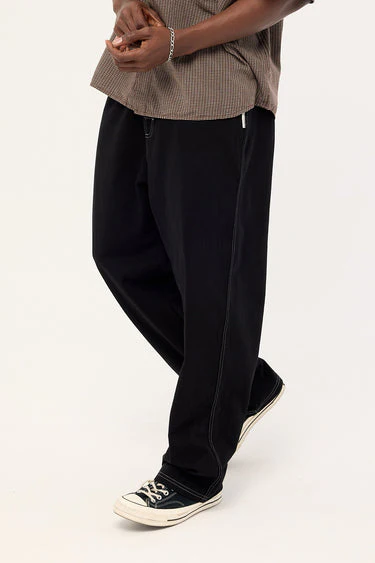 RUSTY Flip Daddy Elastic Pant - Black - Image 3
