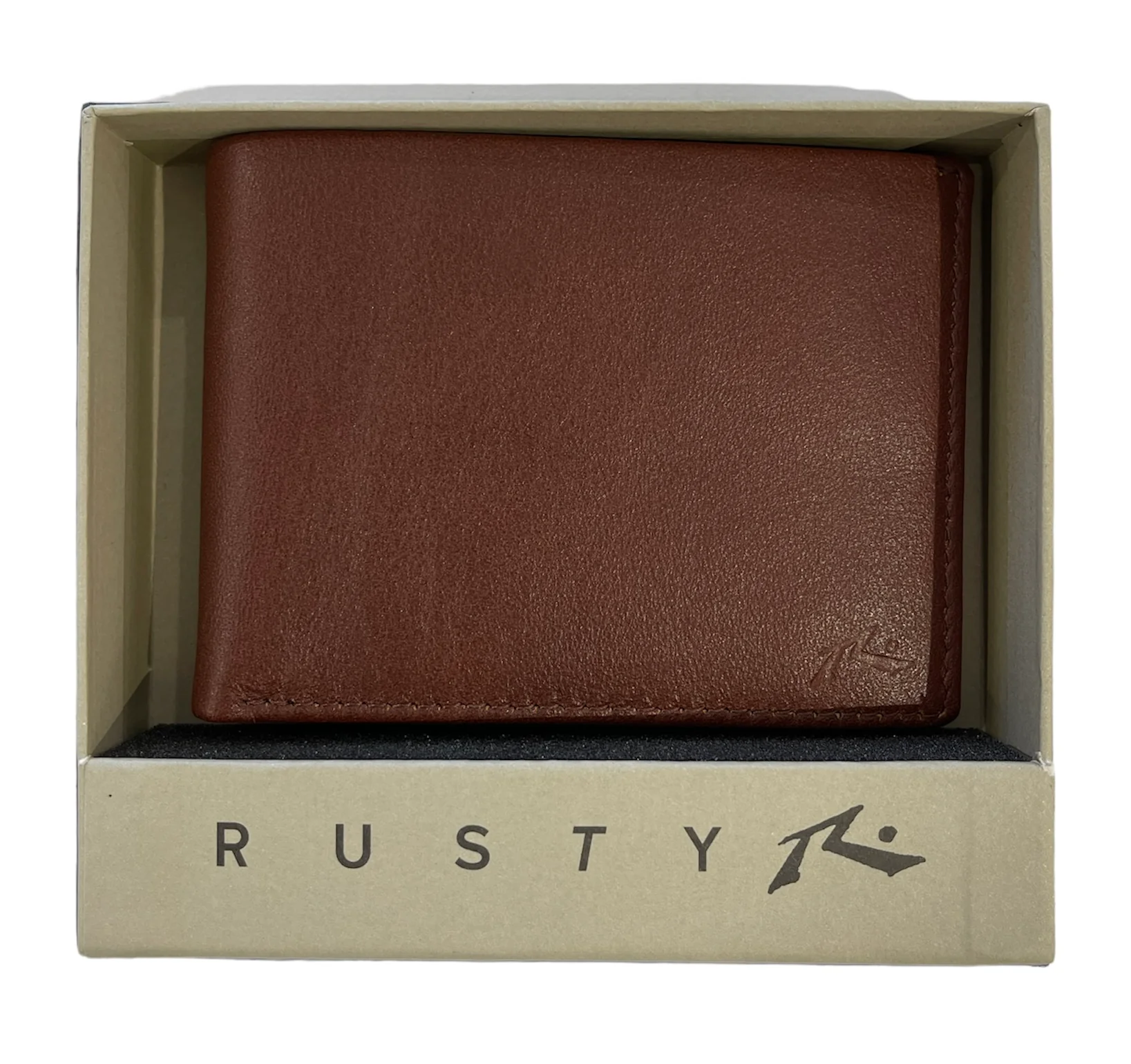 Rusty Ground Leather Wallet - Image 3