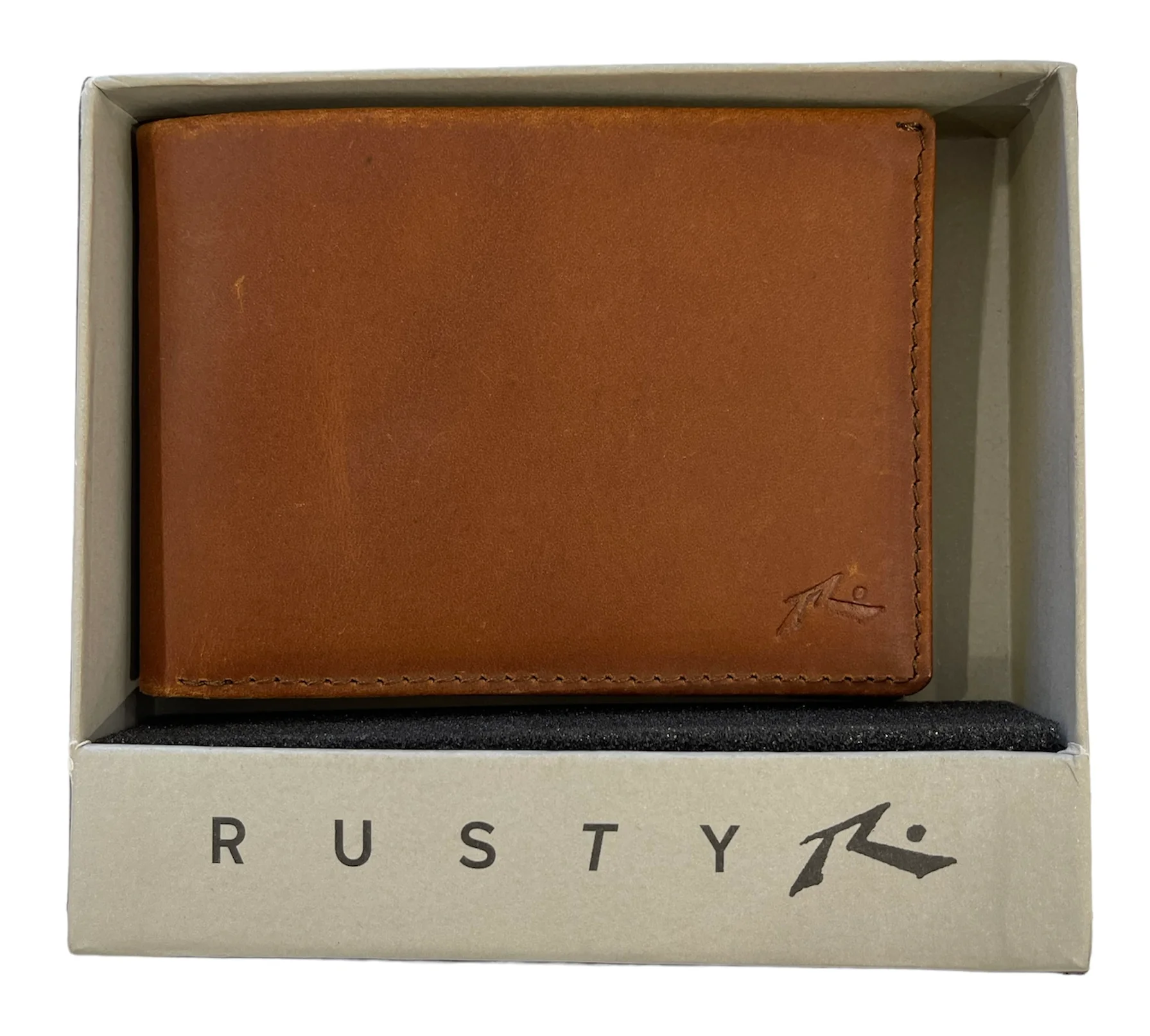 Rusty Ground Leather Wallet - Image 4