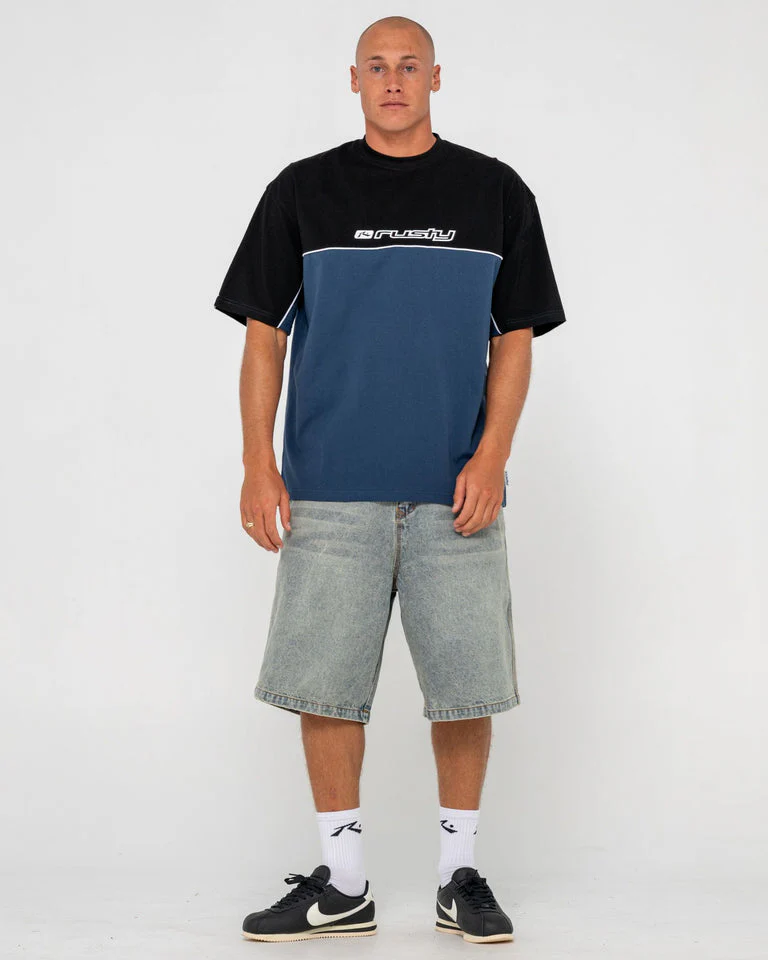 RUSTY Infinity Graphic Tee - China Blue - Image 2