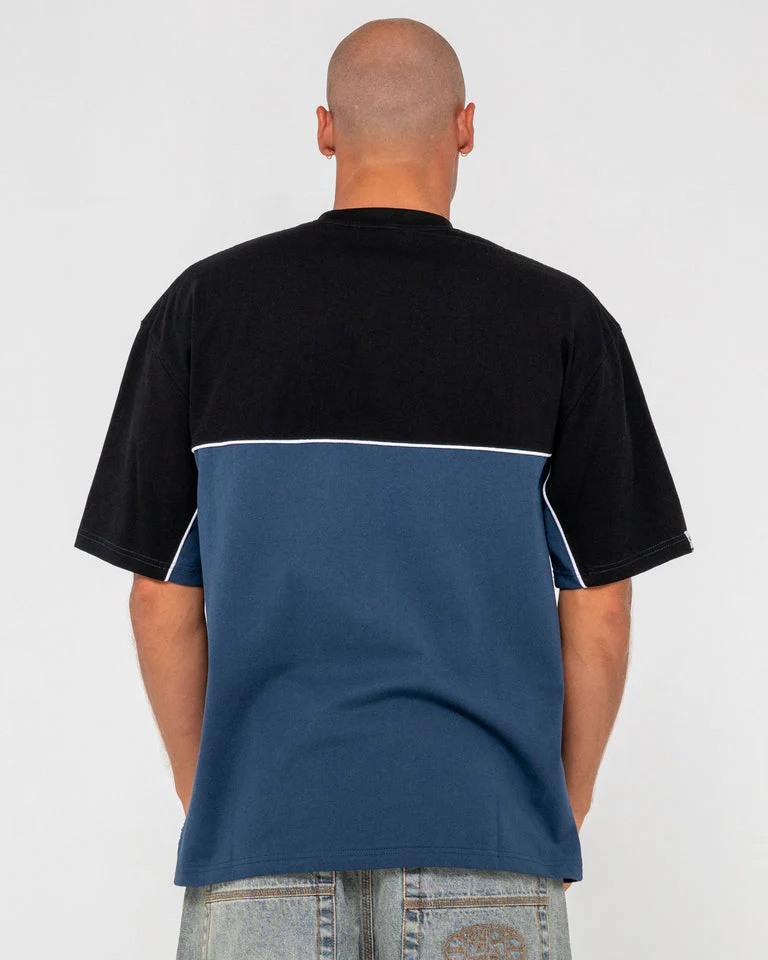 RUSTY Infinity Graphic Tee - China Blue - Image 4