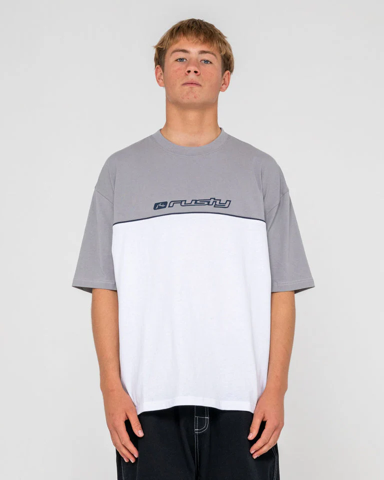RUSTY Infinity Graphic Tee - White 2 - Image 3