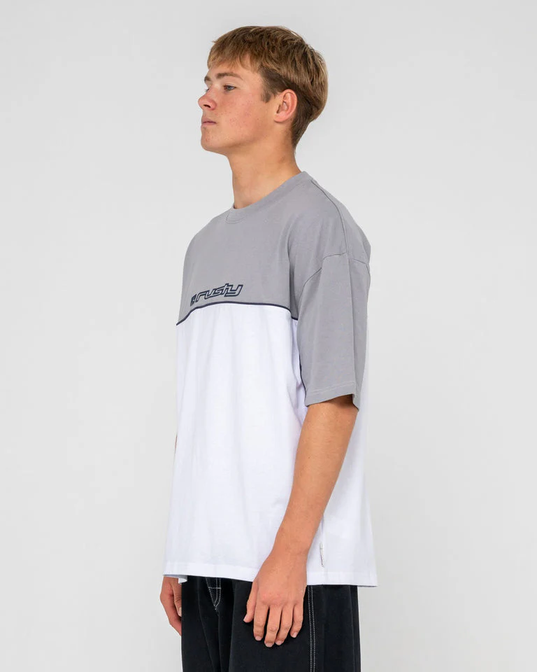 RUSTY Infinity Graphic Tee - White 2 - Image 5