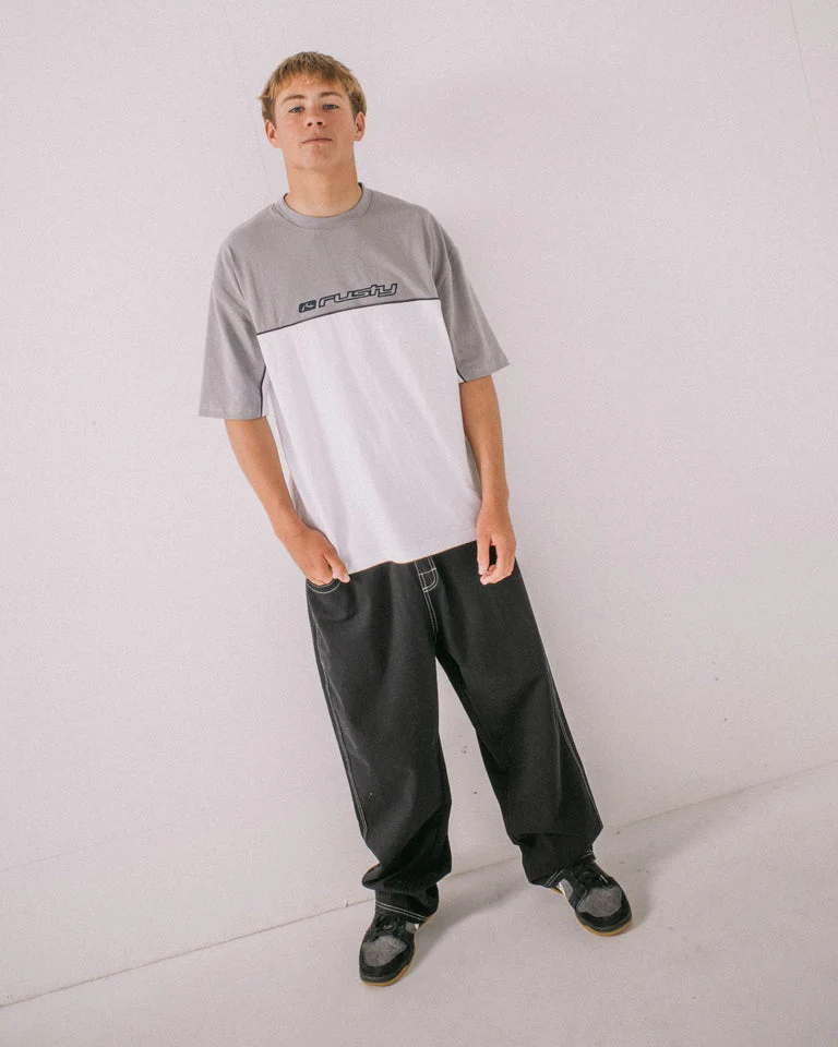 RUSTY Infinity Graphic Tee - White 2 - Image 7