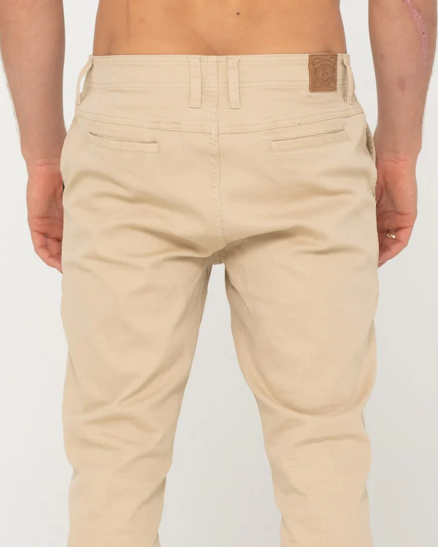 Rusty John The 2nd Chino Pant - Light Fennel - Image 5