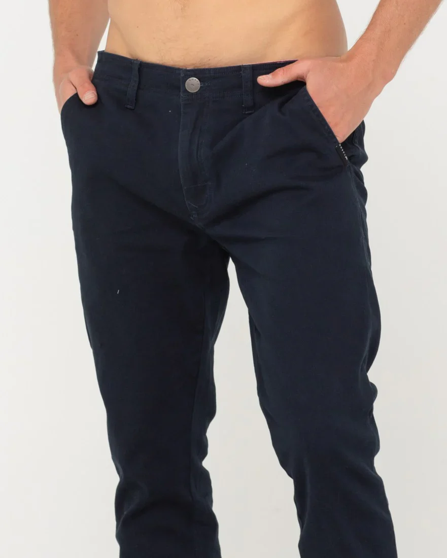 Rusty John The 2nd Chino Pant - Navy Blue - Image 3