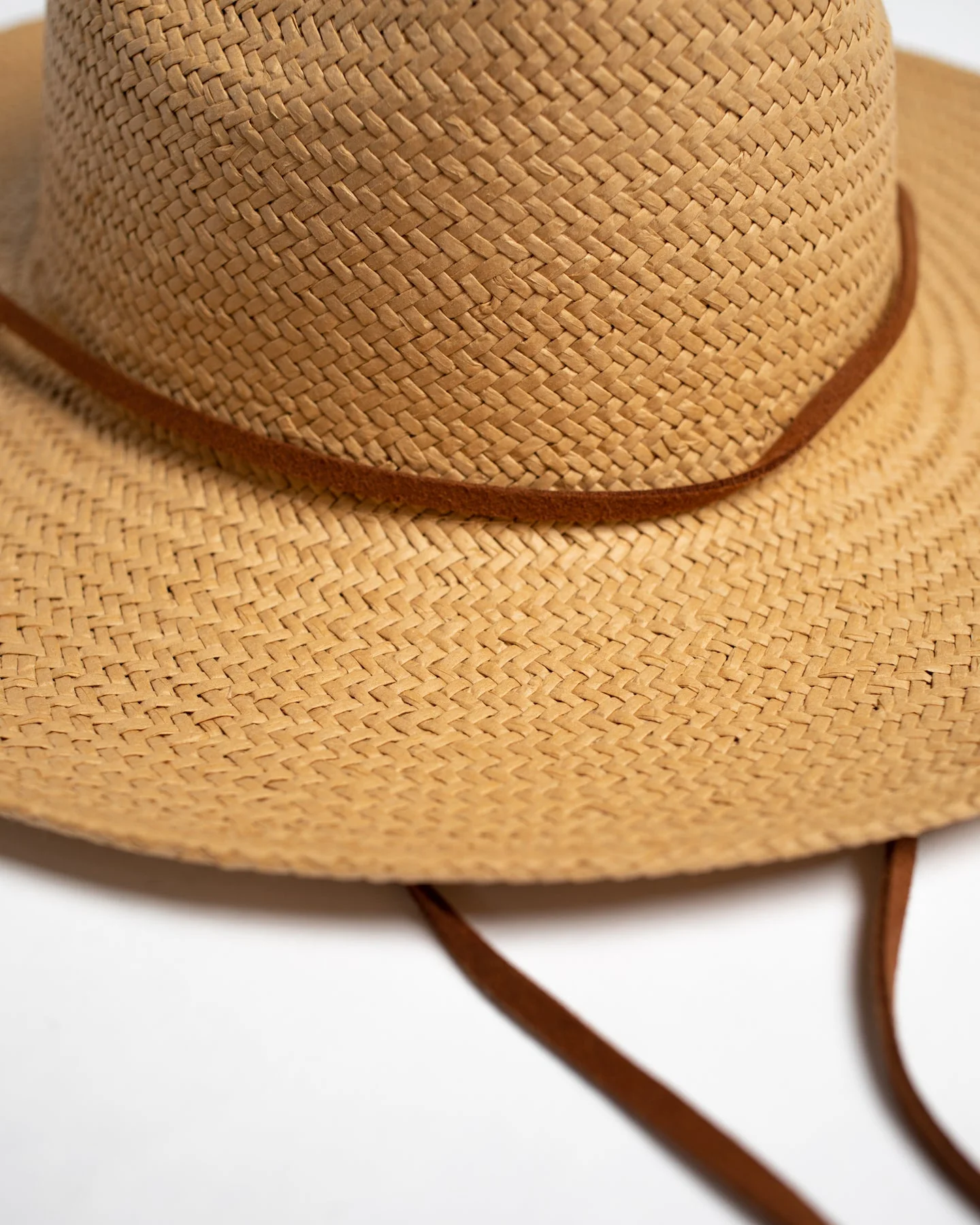 RUSTY Main Break Straw Hat - Caramel - Image 4