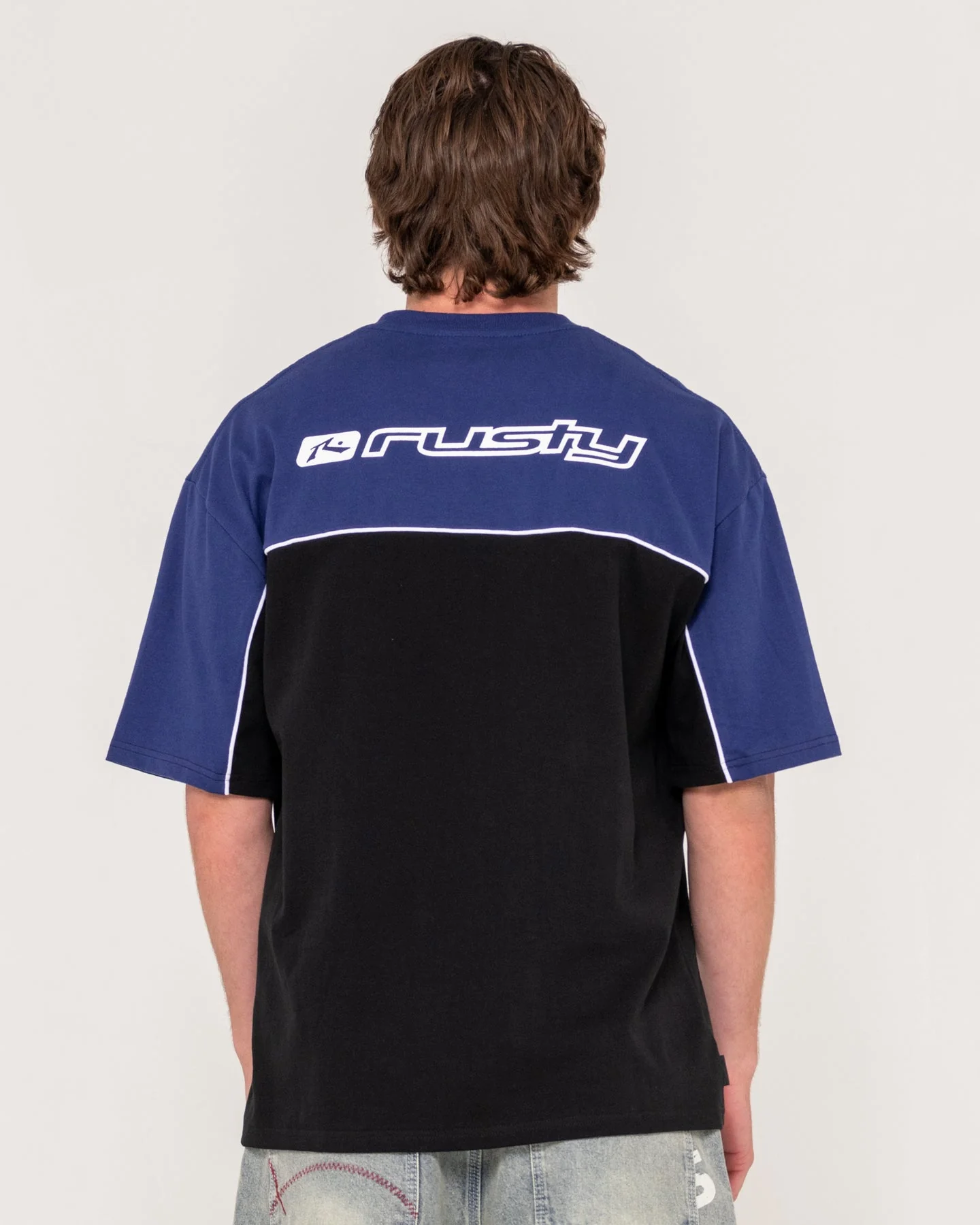 RUSTY Oblivion Oversized Graphic Tee - Black - Image 4