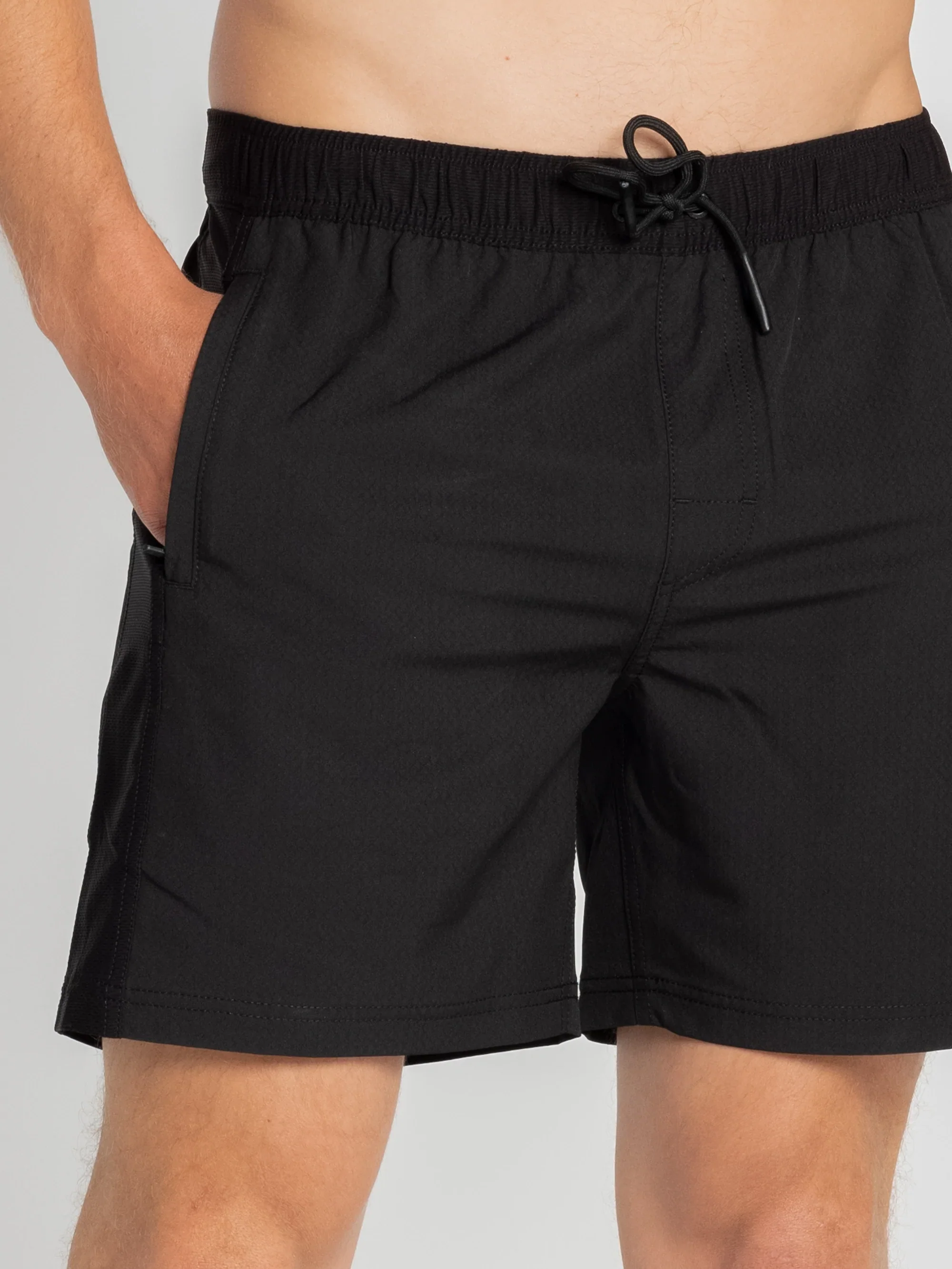 Rusty Our Kind Elastic Boardshort - Black Stealth - Image 6