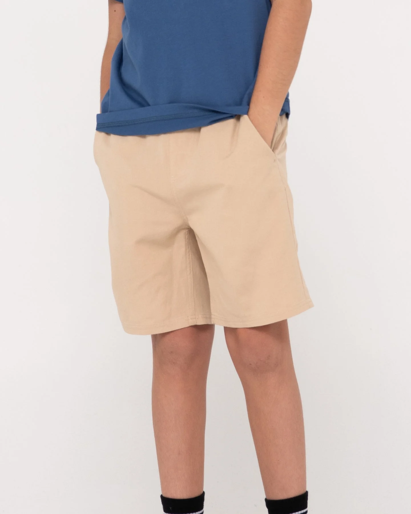 Rusty Overtone Linen Elastic Short - Light Fennel - Image 2
