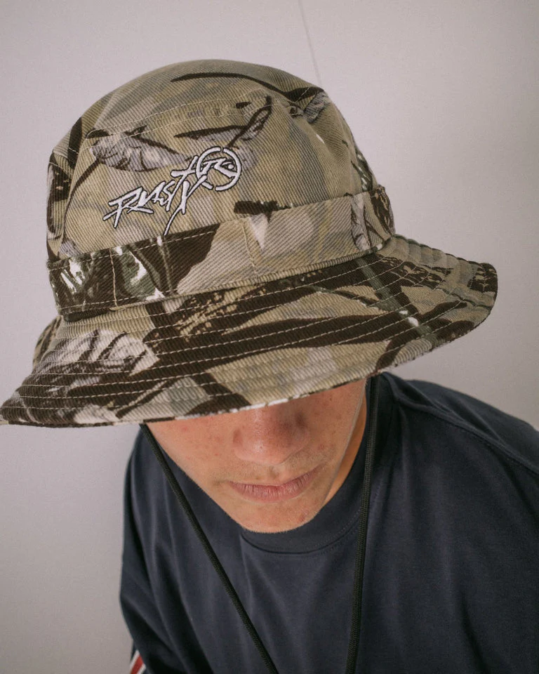 RUSTY Rambo Camo Bucket Hat - Camo 1 - Image 2