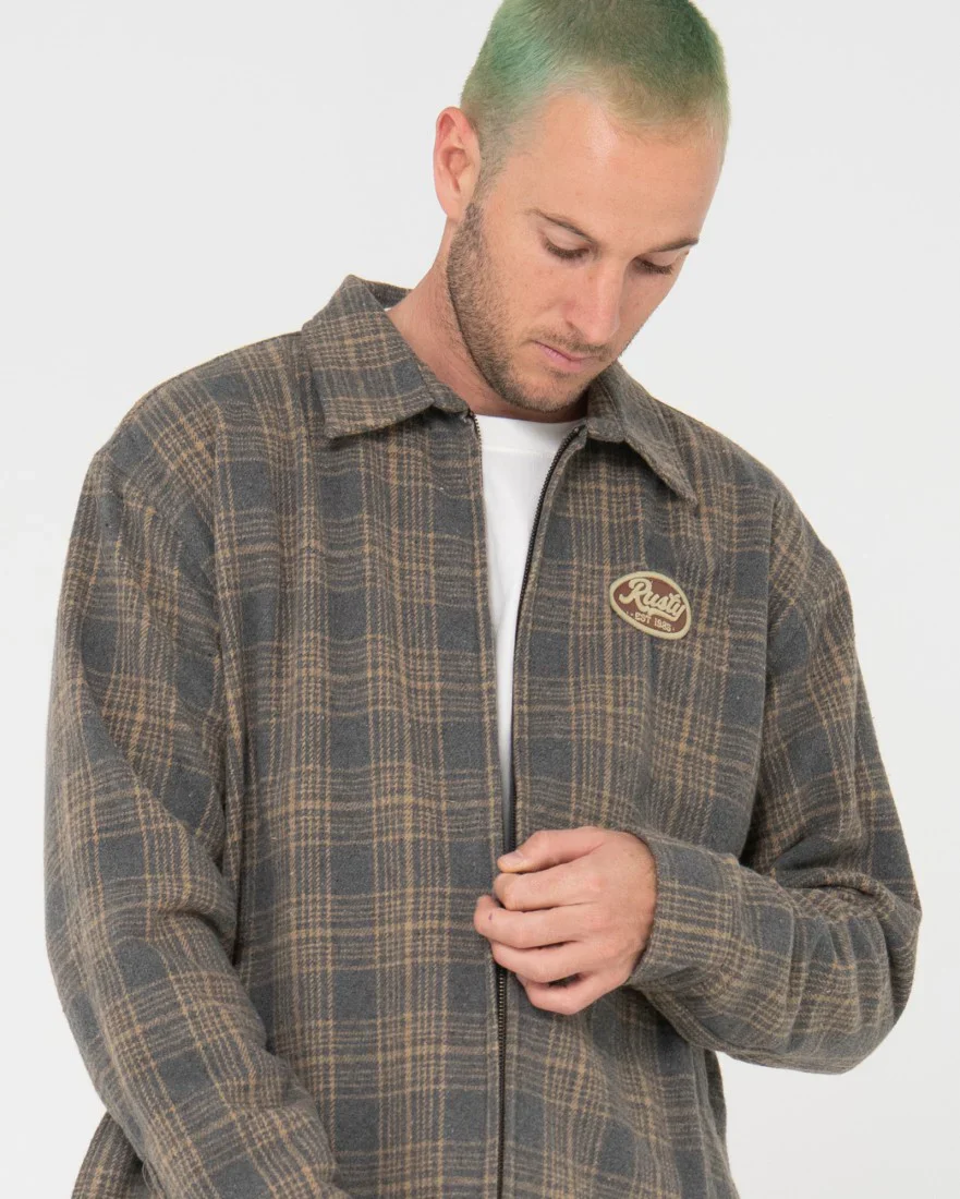 RUSTY Woodchuck Jacket - Light Fennel - Image 3