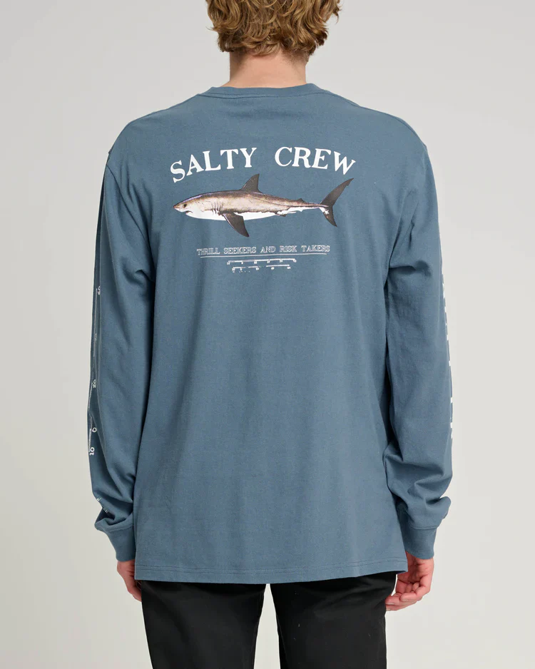SALTY CREW Bruce L/s Tee - Dark Slate