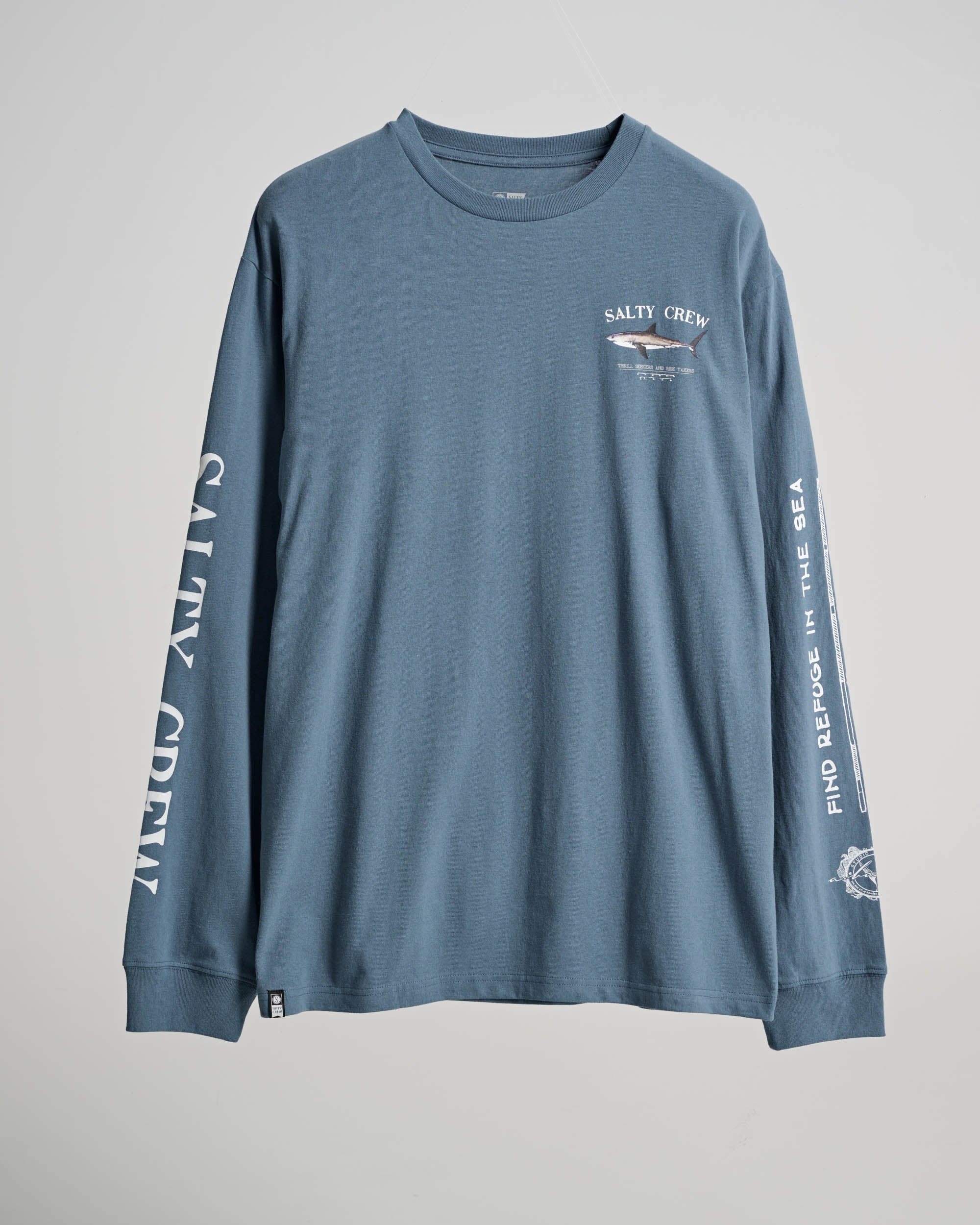 SALTY CREW Bruce L/s Tee - Dark Slate - Image 2