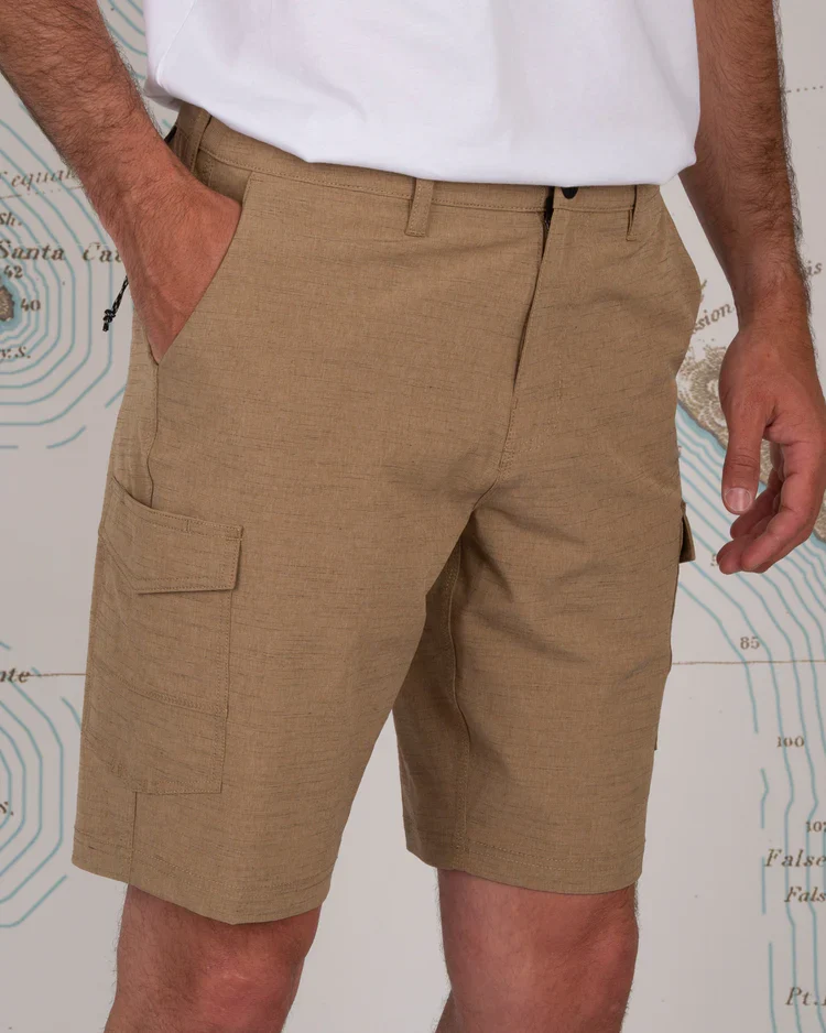 SALTY CREW Drifter 2 Cargo Hybrid Short - Tabacco - Image 3