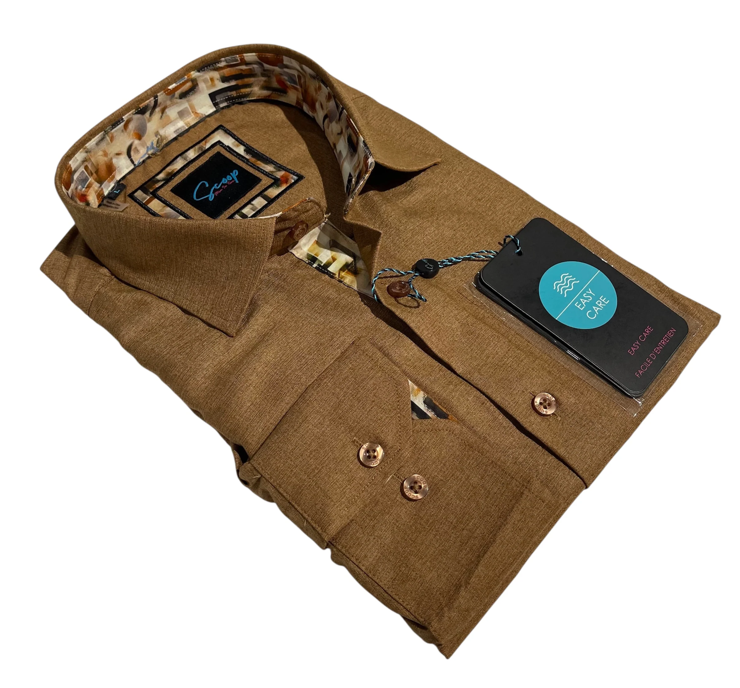 SCOOP Artex 01510 L/S Shirt - Copper - Image 2