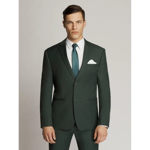 Scuzzatti P2024 2B Suit - Bottle Green - Image 2