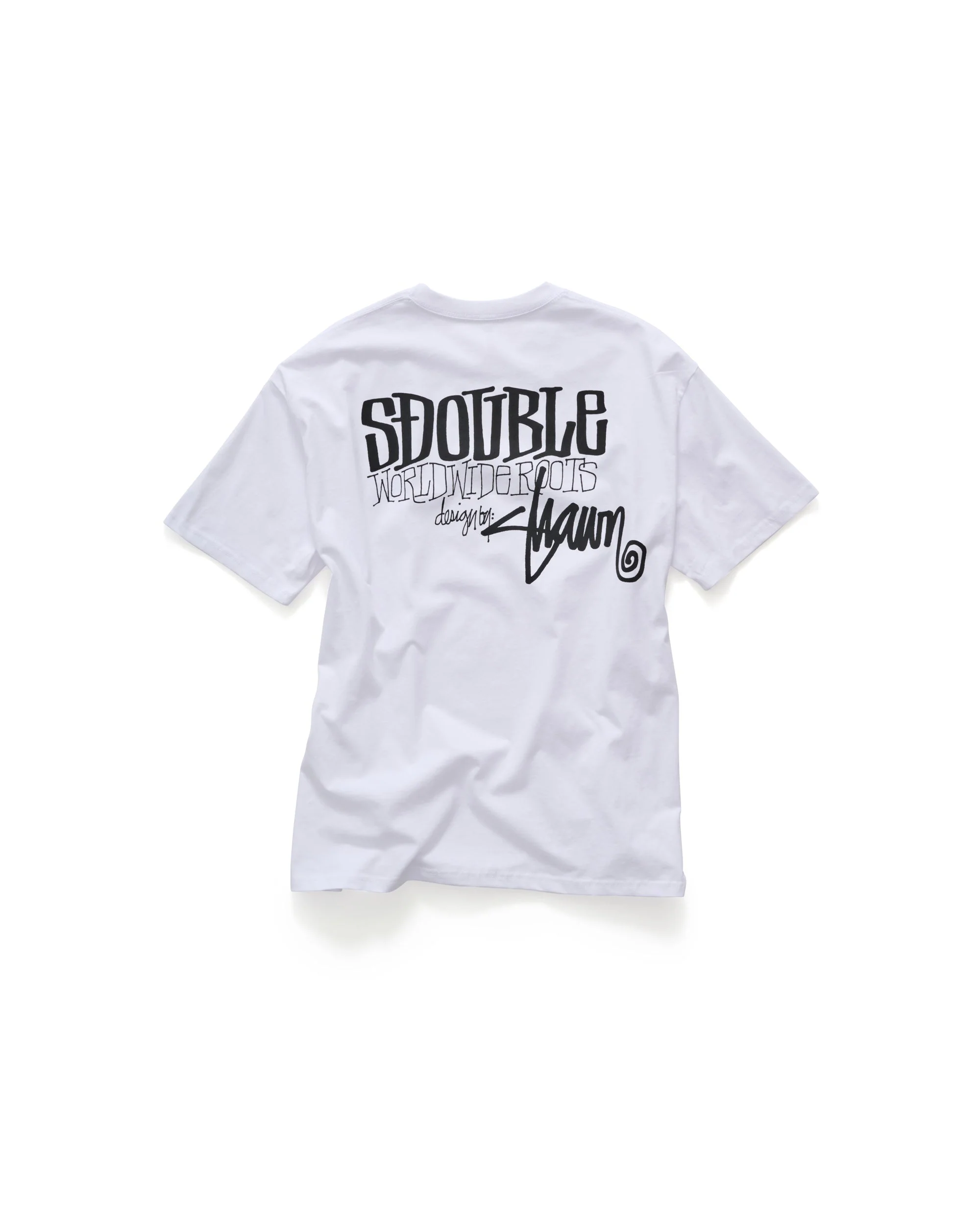 SDOUBLE World Wide Roots Tee - White - Image 2