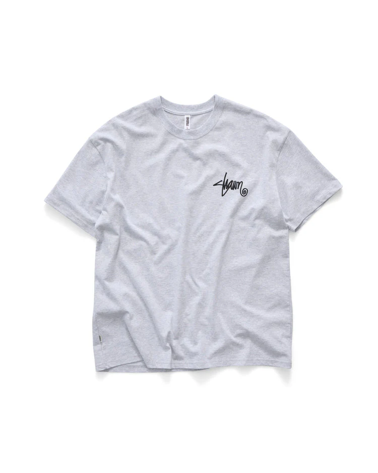 SDOUBLE Shawn Script Tee - Grey Heather