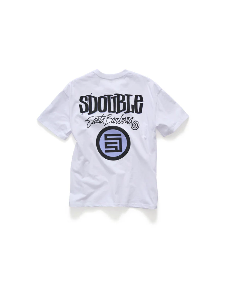 SDOUBLE Combo Platter Tee - White - Image 2