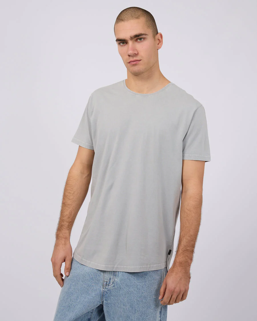 SILENT THEORY 40X0150 TAIL TEE - Grey - Image 4