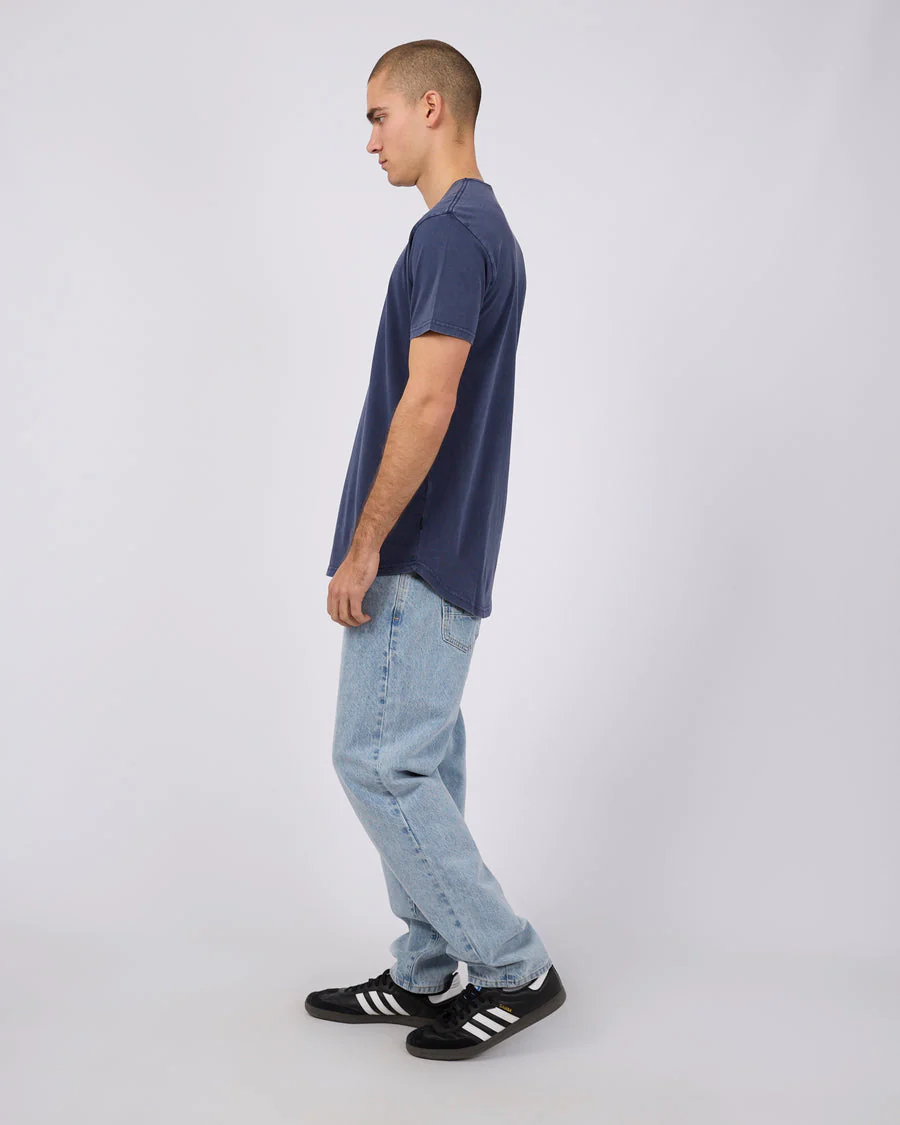 SILENT THEORY 40X0150 TAIL TEE - Navy - Image 6