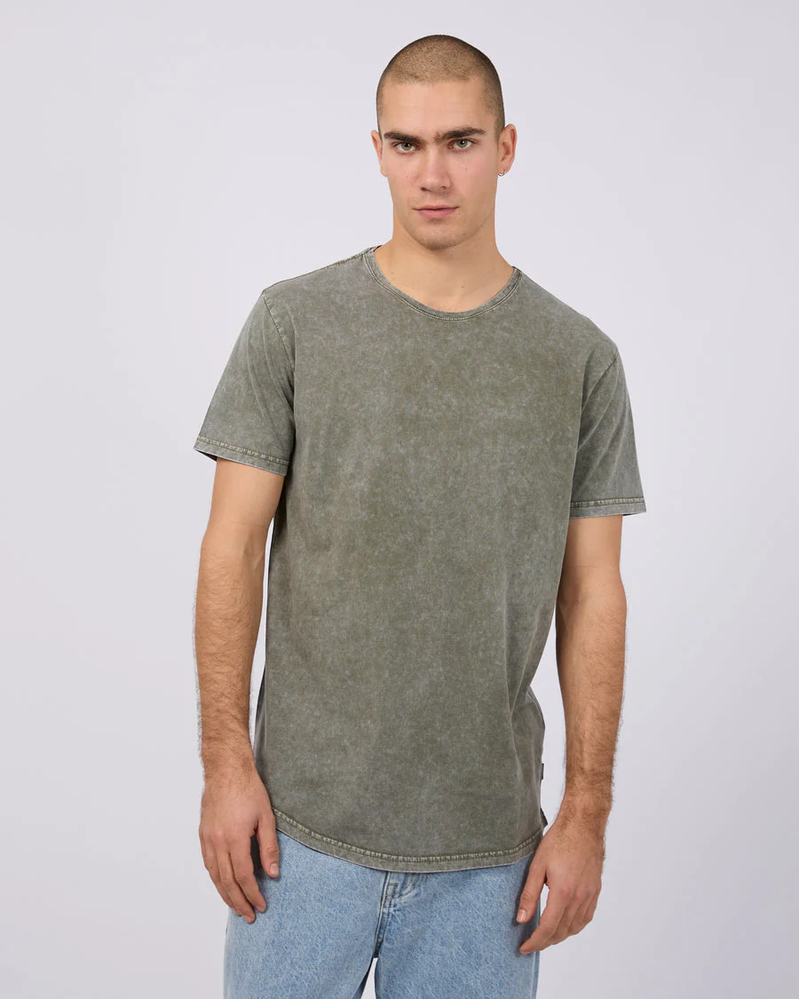 SILENT THEORY 40X0150 TAIL TEE - Khaki - Image 2
